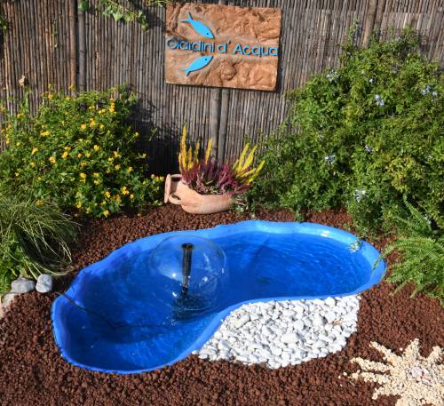 2 - Laghetto Nemi AZZURRO cm. 185x115 - profondità 36 cm. - capacità 270 lt.