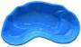 4 - Laghetto Nemi AZZURRO cm. 185x115 - profondità 36 cm. - capacità 270 lt.