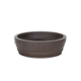 Round studded stoneware bonsai pot cm. 20