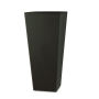 Tall square vase in resin \"Naïf\" cm. 130