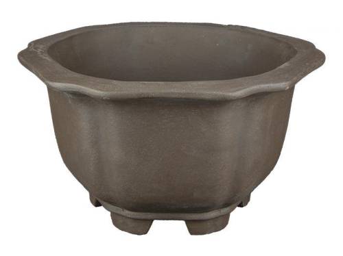 2 - Vaso bonsai gres fior di loto 37 cm.