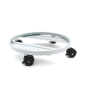 Round saucer trolley with wheels cm. 30