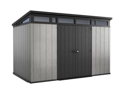 2 - Casetta in resina Artisan 11x7 colore grigio - cm.342x218x h.226