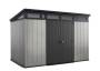 2 - Casetta in resina Artisan 11x7 colore grigio - cm.342x218x h.226