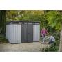 3 - Casetta in resina Artisan 11x7 colore grigio - cm.342x218x h.226