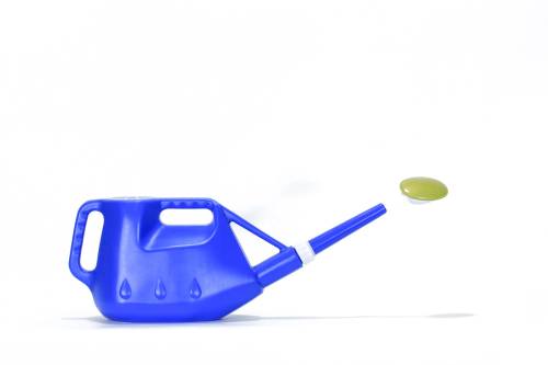 2 - Annaffiatoio 4 lt per bonsai in plastica blu
