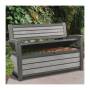 4 - Cassapanca in resina Hudson Bench