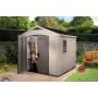 3 - Casetta in resina Factor 8x8 colore beige