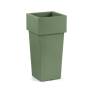6 - Cache pot quadrato in resina "Gemini" h. 100 cm.