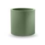 12 - Vaso cilindro in resina "Cosmos" 55 cm.