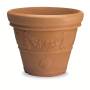 2 - Vaso Resina Conico Festonato cm. 55