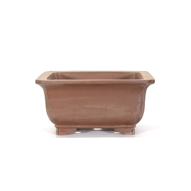 Vaso Quadrato EDA Toscana 32x32x32 Cm, Volume 22 L, Antigelo E Anti-UV, Colore Rosso Borgogna, Produzione Francese