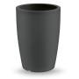 154 - Vaso rotondo in resina Genesis h. 60 cm.