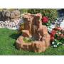2 - Cascata Toce cm. 87x88x h.75 con pompa, composta da 2 pezzi