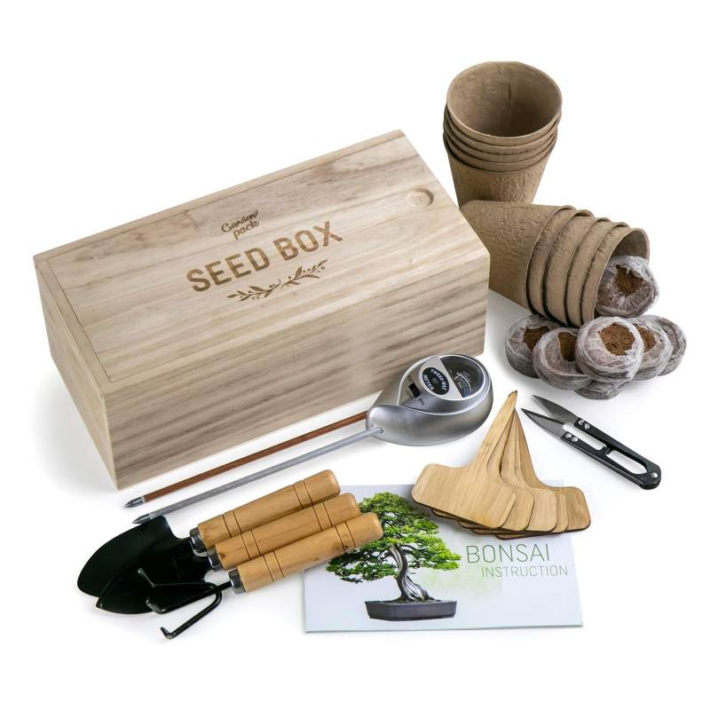 BONSAI Saatgut-Kit mit Anbauzubehr | 27,00  | Pollice Verde
