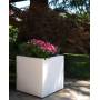 2 - Cubo liscio in resina Fenice cm. 85