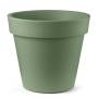 10 - Vaso rotondo in resina Easy 25 cm.