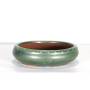 308 - Vaso bonsai smaltato tondo cm. 15