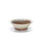 7 - Vaso bonsai smaltato tondo 15 cm