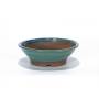13 - Vaso bonsai smaltato tondo 19 cm