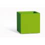 2 - Vaso d'arredo in resina quadrato CUBE cm. 40