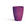 1 - Vaso in resina tondo ADONE altezza cm. 38