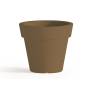1 - Vaso in resina tondo GEMMA altezza cm. 44