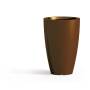 1 - Vaso in resina tondo PRISMA altezza cm. 50